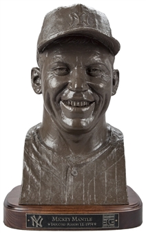 Mickey Mantle Baeseball Hall Of Fame Bust